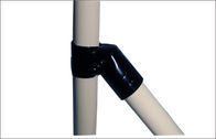 SPCC Steel Pipe And Joint Racking System / Plastic Coated Metal Pipe Joint