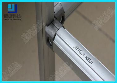 Die Casting Aluminum Alloy Tube Joint for Pipe Rack , metal pipe connectors