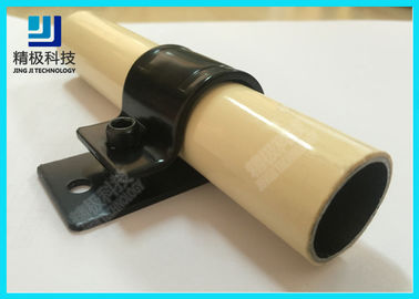 Clamp connector Black Metal Pipe Joints Between PE Pipe and Composite Plate
