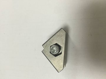 Die - Casting Aluminum Pipe Joints 28mm Dia Sandblasting Face Treatment