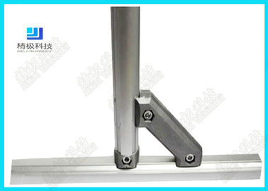 45° Double Side Aluminum Tubing Joints AL -4 Diagonal Brace Pipe Connector Durable