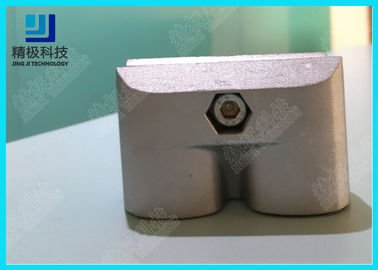 Double Hexagon Connector Aluminium Tube Joints AL-9 Andoic Oxidation Surface