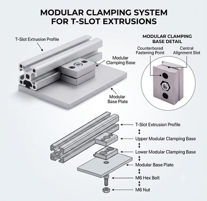 Innovative Aluminum Tubing Joints Designed to Facilitate Quick Assembly and Disassembly in Temporary and Permanent Setups
