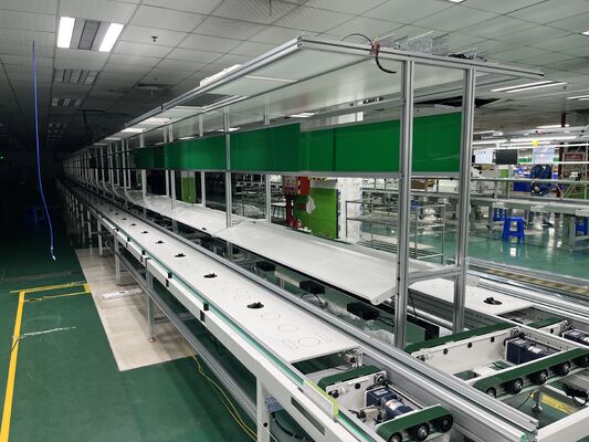 Double Speed Chain Conveyor Line, Automated Assembly Production Line for Workshop