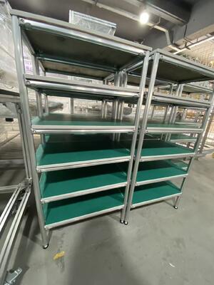 Steel Pipe Rack designed to facilitate lean production processes with streamlined material flow and storage organization