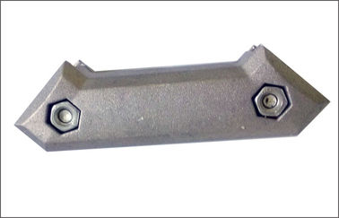Two Side 45 Degree Aluminum Tubing Joints Slivery Anodic Oxidation Treatment