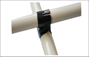 Flexible Lean Metal Pipe Connectors Chrome Plated SPCC Steel Pipe Joints