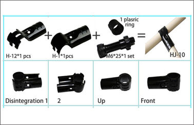 High Intensity Tee Metal Pipe Connectors , Medium Duty Equal T Pipe Fitting