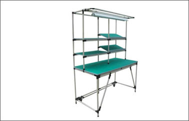 1mm Thickness Coated Flow Pipe Workbench , Steel Plastic Composite Pipe Workstation