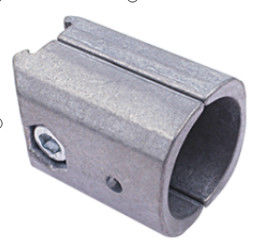 28mm Pipe Silvery Zinc Ally AL-61 Aluminum Tubing Joints