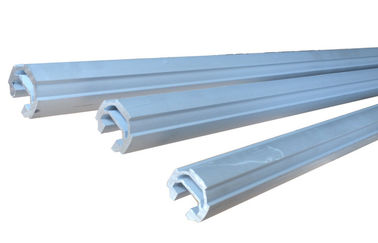 Adjustable Plastic Coated Lean Aluminum Alloy Tube For Connecting Top Plate Caster
