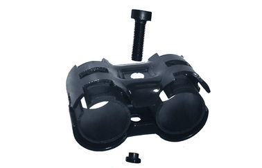 Light Industrial Flexible Pipe Connectors Parallel Black SPCC Steel Pipe Joint