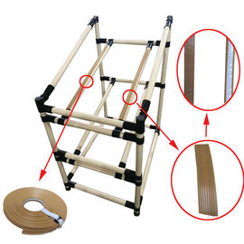 ABS Pipe Rack Fittings Draw Runner , Pipes / Joints System Products
