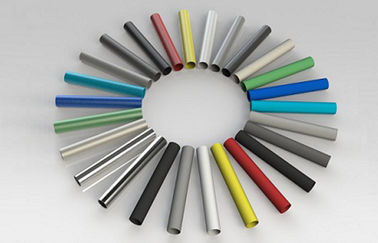 Cold Roll Round Lean Plastic Coated Steel Tube To Assemble Pipe And Joint System