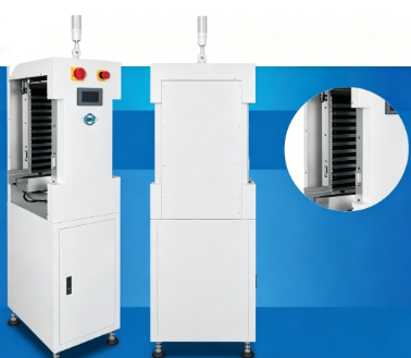 SMT PCB Conveyor Equipped With PLC Control And Color HMI Interface Enabling Easy Operation And Communication Within PCB Assembly Lines