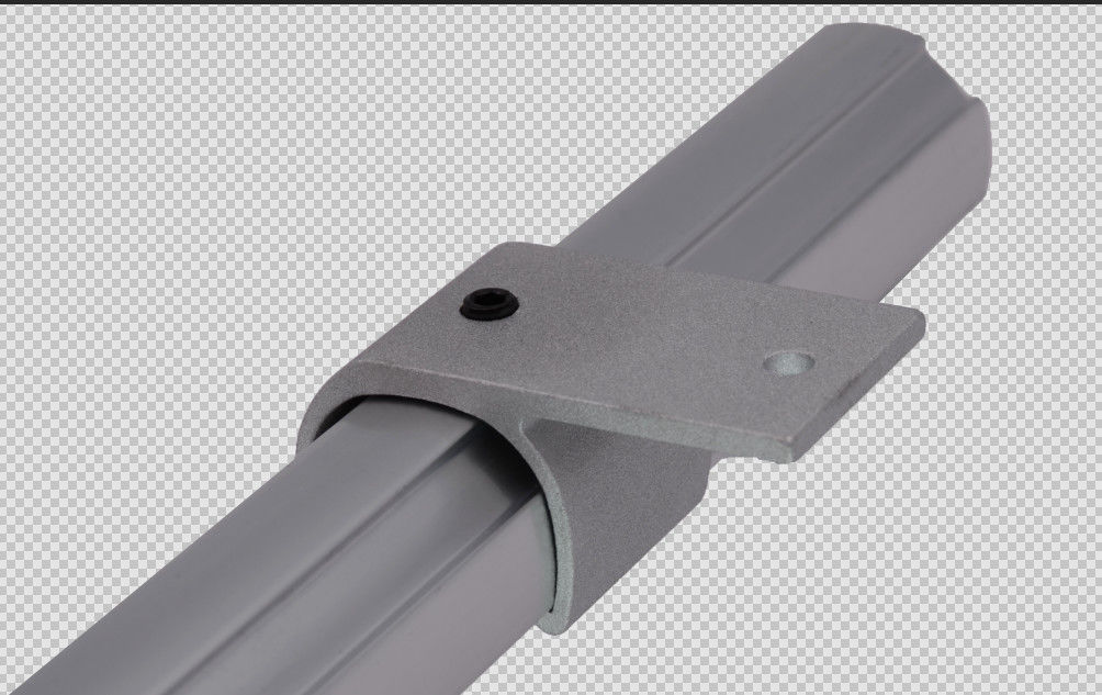 Sandblasting AL-11 Aluminum Tubing Joints Parallel Holder Plate Outer Connector