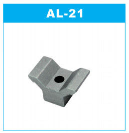 কাস্টিং অ্যালুমিনিয়াম টিউবিং সংযুক্তি AL-21 টিউব দুটি পাইপ সংযোগকারী সংযোগ করার জন্য মরা